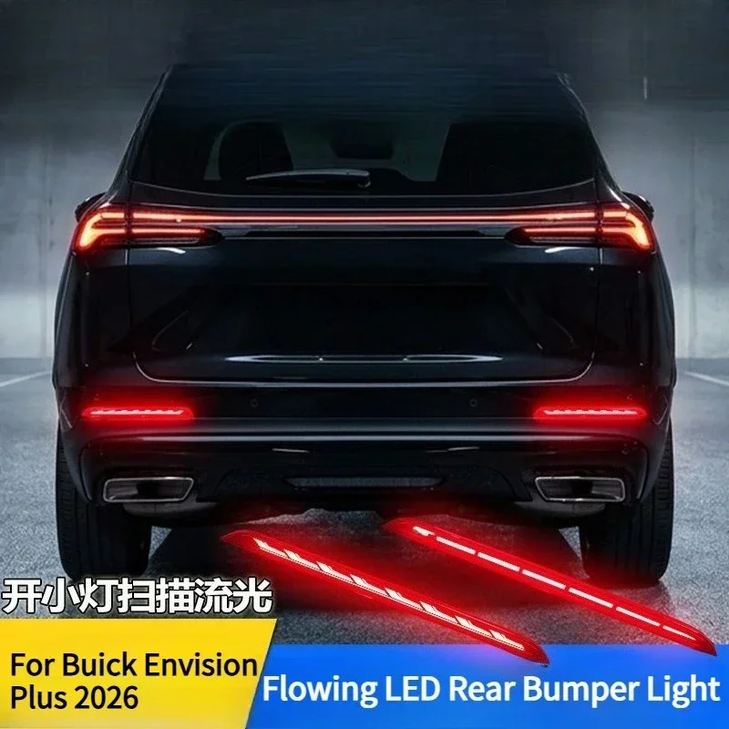 For Buick Envision Plus 2026 Car Rear Bumper Light Reflector Upgrade LED Driving Brake Warning Light Pilot Light Car Accessories detail image 1