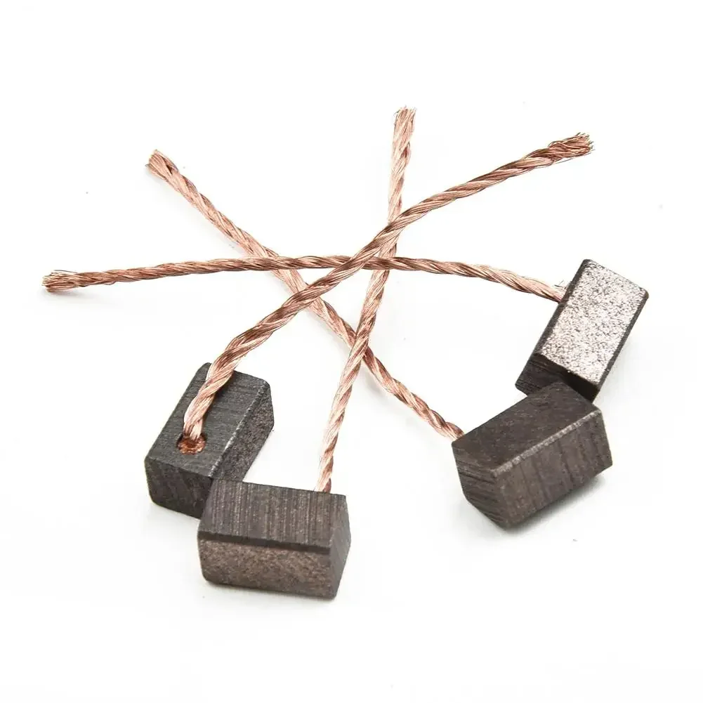 Imagem -04 - Escova de Carbono 6x6x10 mm para Motor Limpador de Para-brisa Escova de Carbono Levantador de Janela de Carro Boa Durabilidade Peças de Ferramentas Elétricas Peças