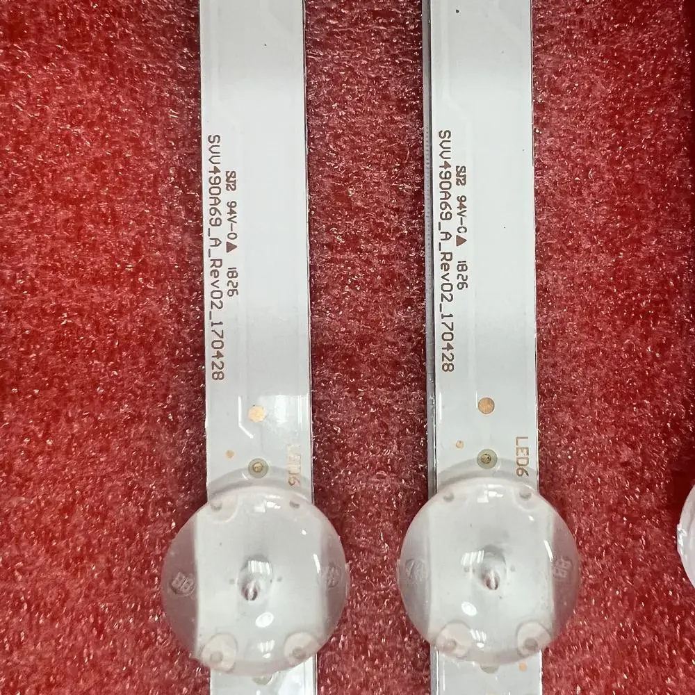 파나소닉용 LED 스트립, 도시바 49V5863DG 49V5863DA, 파나소닉 TX-49DX600B TX-49FX555E TX-49GX555B TX-49FX550B TX-49GX550B TX-49FS352B