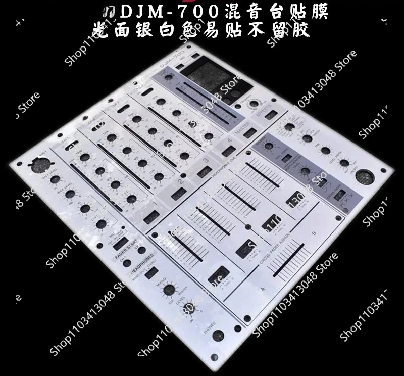 

DJ controller protective film DJM700 mixer's protective skin sticker color can be customized
