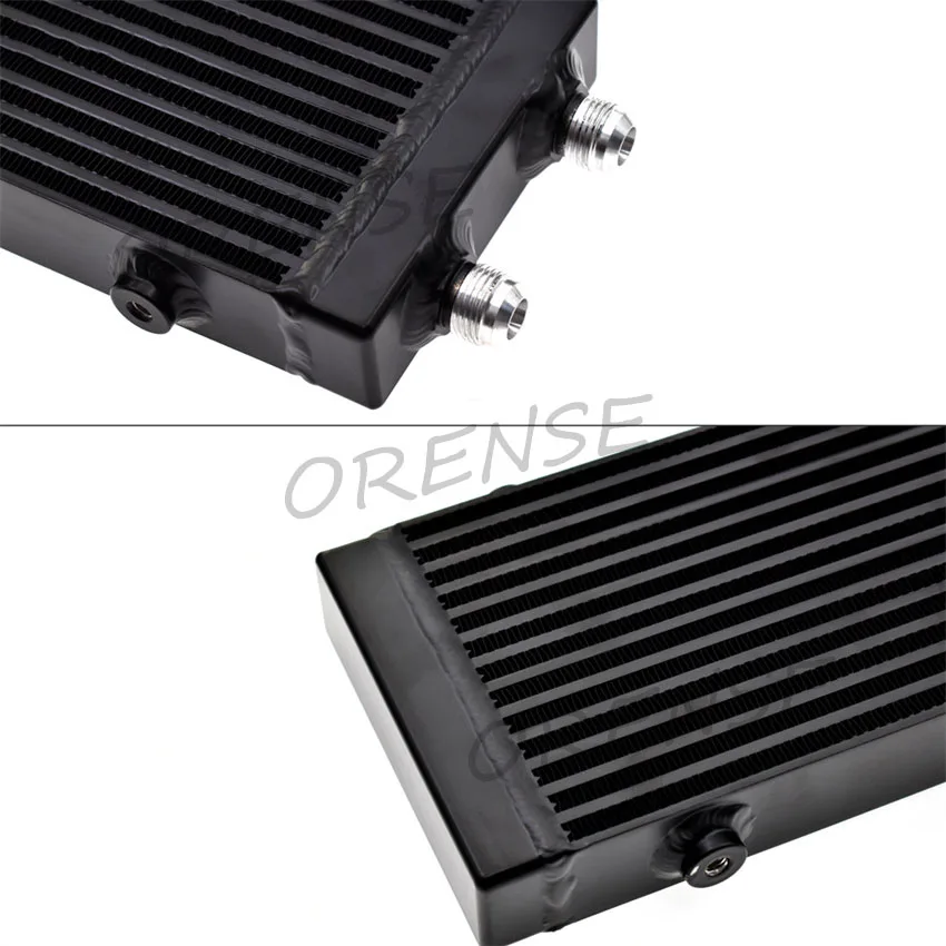 Universal Medium Bar and Plate Dual Pass Oil Cooler Core:14\