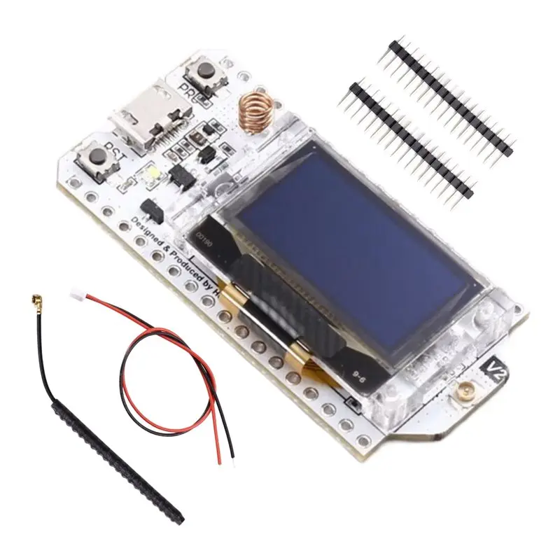 

【РЕКОМЕНДУЕМ】Плата для разработки IoT ESP32 SX1276 Lora Node с поддержкой WIFI/Bluetooth/OLED, диапазон 868-915 МГц, для Android IoT, 1 шт.