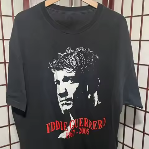 Eddie Guerrero In Our Heart For Fan T Shirt Cotton