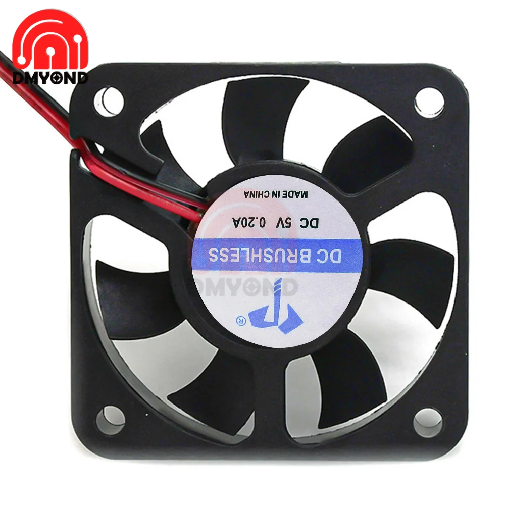 마이크로 DC 5010 팬, PC CPU 방열판 쿨러, DC 5V, 12V, 24V, 5cm, 50mm, 50x50x10mm 