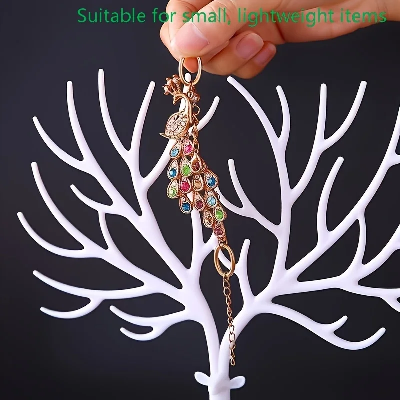 1 قطعة رف مجوهرات تزلف القرط رف قلادة رف سوار سوار مجوهرات رف شاشة ديكور المنزل هدية الكريسماس #6