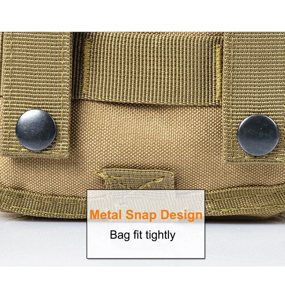 Bolsa médica táctica de nailon 600D para exteriores, Kit de primeros auxilios de viaje, paquete multifuncional, bolsa de escalada y acampada,