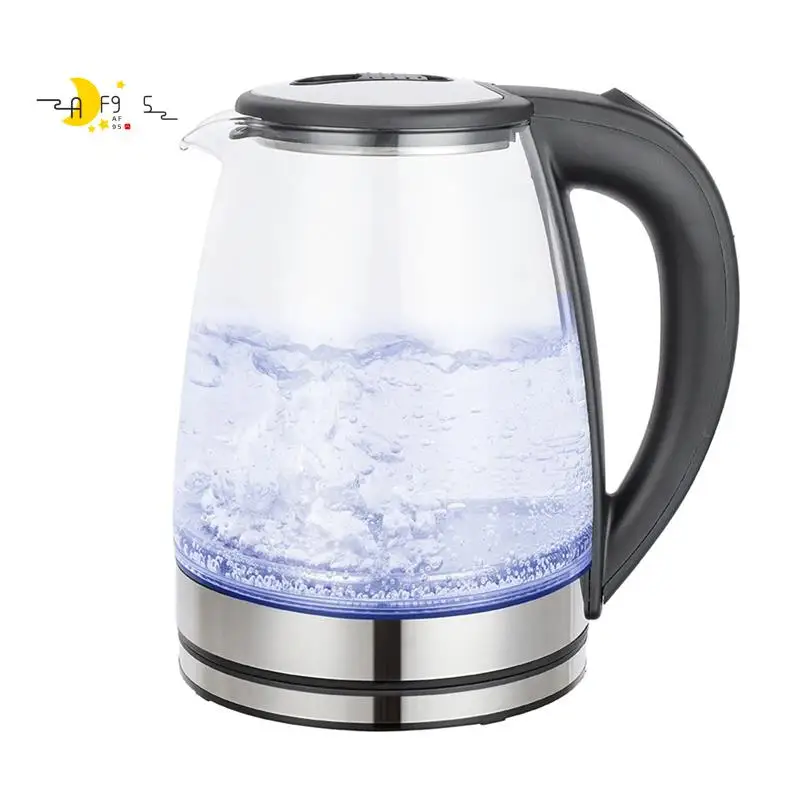 

AF95-2L Glass Electric Kettle Fast Boiling Water Heater Tea Coffee Pot Large Capacity Auto Shutoff Smart Kettle For Home