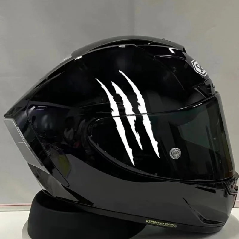 Monster Claw Kratzfeste Aufkleber, Wasserfeste Vinyl-Sticker für Motorradhelme, Kraftstofftanks und Roller-Karosserien