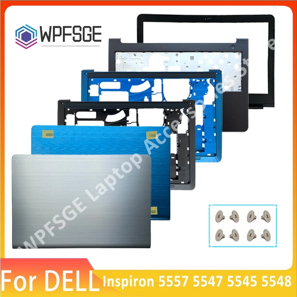 

For DELL 15-5545 5547 5557 5548 5545 5542 5543 LCD Back Cover Palmrest Lower Bottom Case Door Cover Top Case 3D Touch Version