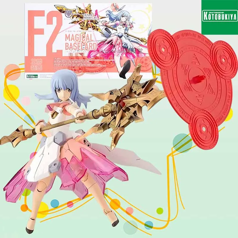 

High quality KOTOBUKIYA Original MEGAMI DEVICE MAGICAL BASELARD Anime Action Figure Assembly Model Toys Collectible Model Gifts