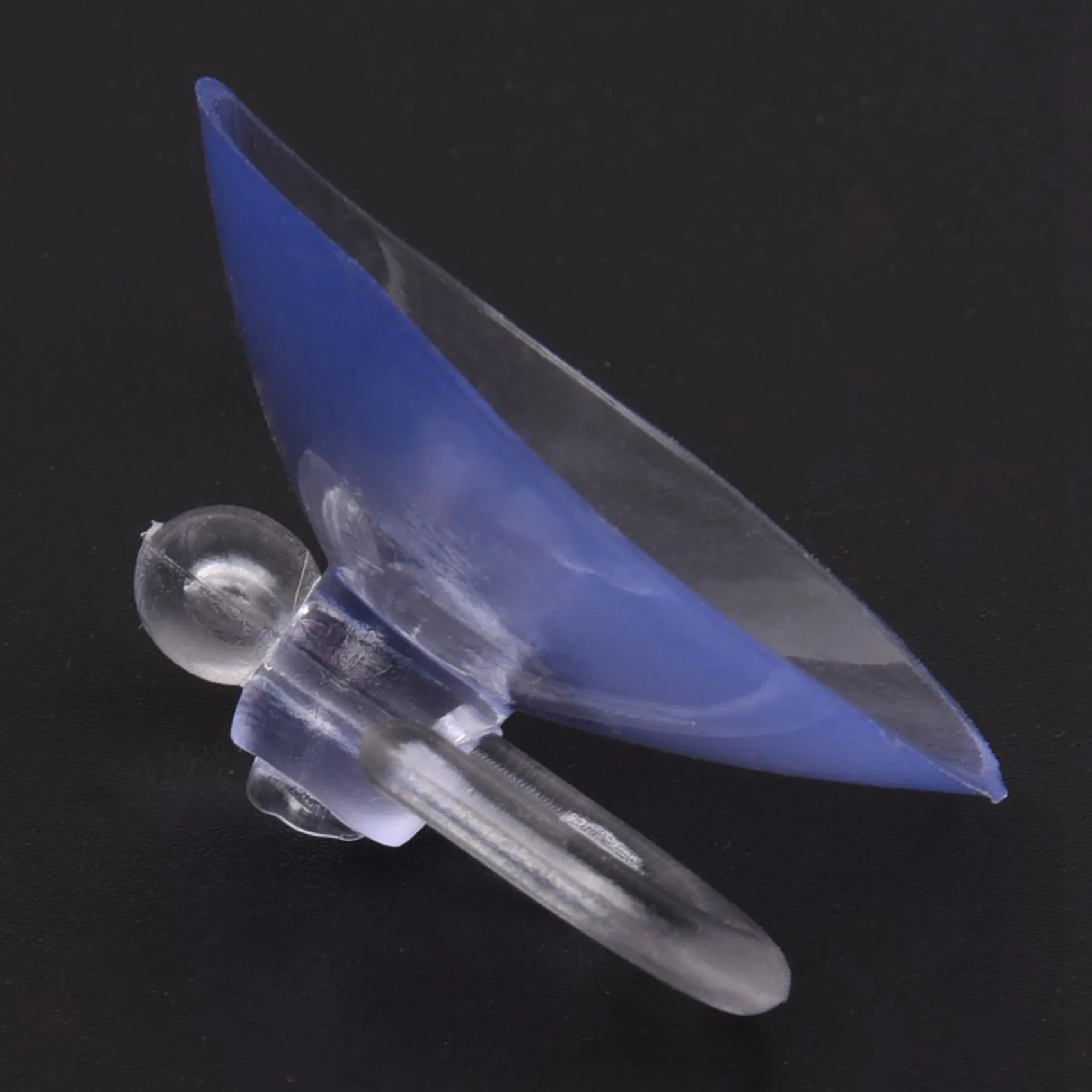 

PVC Plastic Suction Cup Hook 40Mm 24 Pcs Clear Blue-AT36