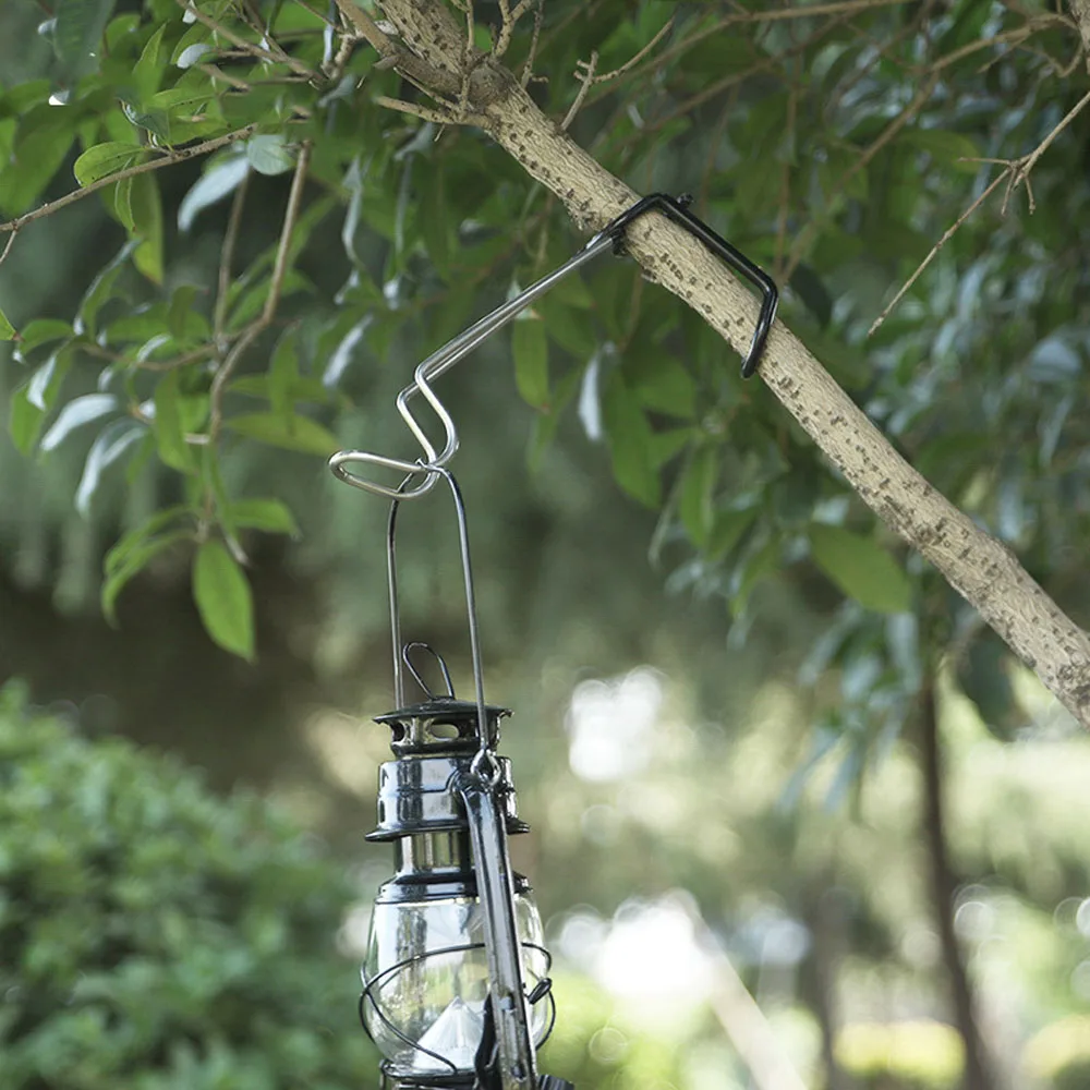 Multifunctional Pole Placing Hook Portable Clip Lamp Hanger Canopy Pole Lamp Hanging Clip Outdoor Light Hanging Hook Tent Hook