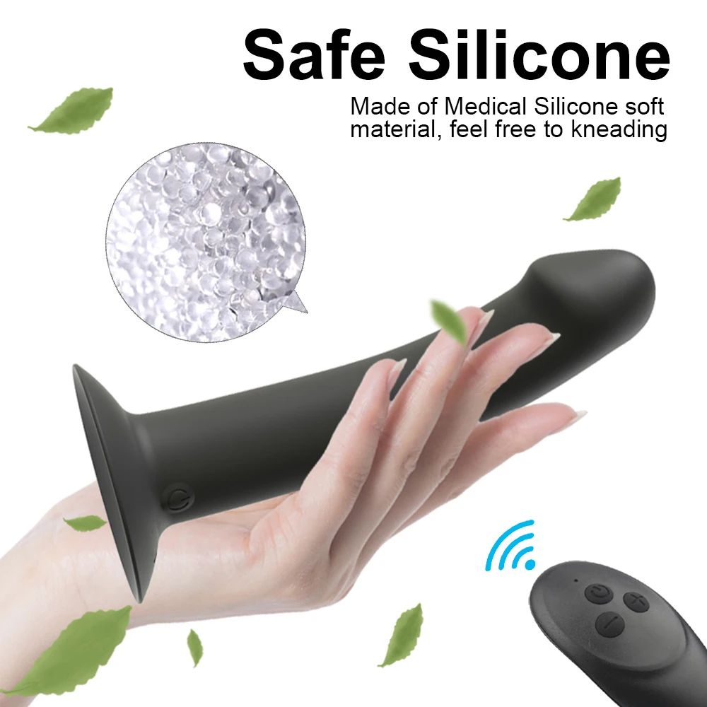 Vibratore rabbit con telecomando per massaggio vaginale anale_voghion.com
