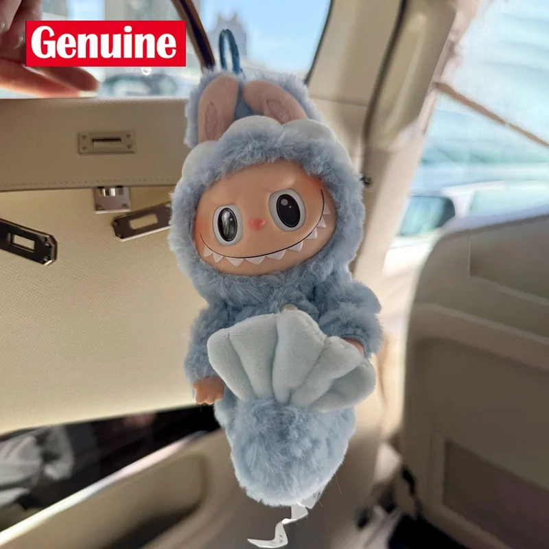 

Оригинальная виниловая плюшевая фигурка Merlion Labubu, ограниченная серия, ручное украшение для рабочего стола, детская игрушка в подарок на день рождения