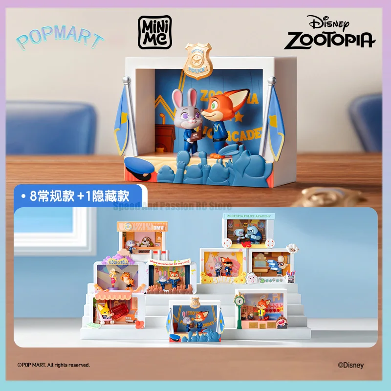 Popmart Disney Zootopia Highlights Series Scenes Handmade Blind Box Toys Exquisite Birthday Gift Ornament Models The Box Needs