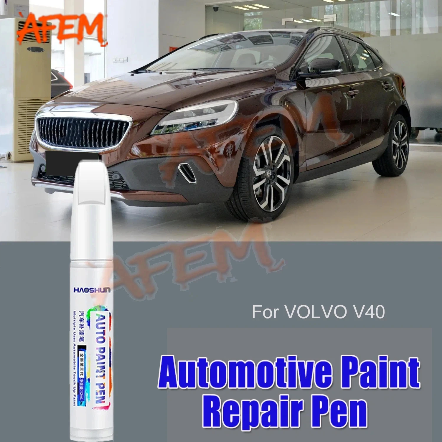 Suitable For VOLVO V40 Scratch Removal and Repair Paint Pen, VOLVO V40 Car Paint Repair Pen, Paint Surface Repair Tool Component