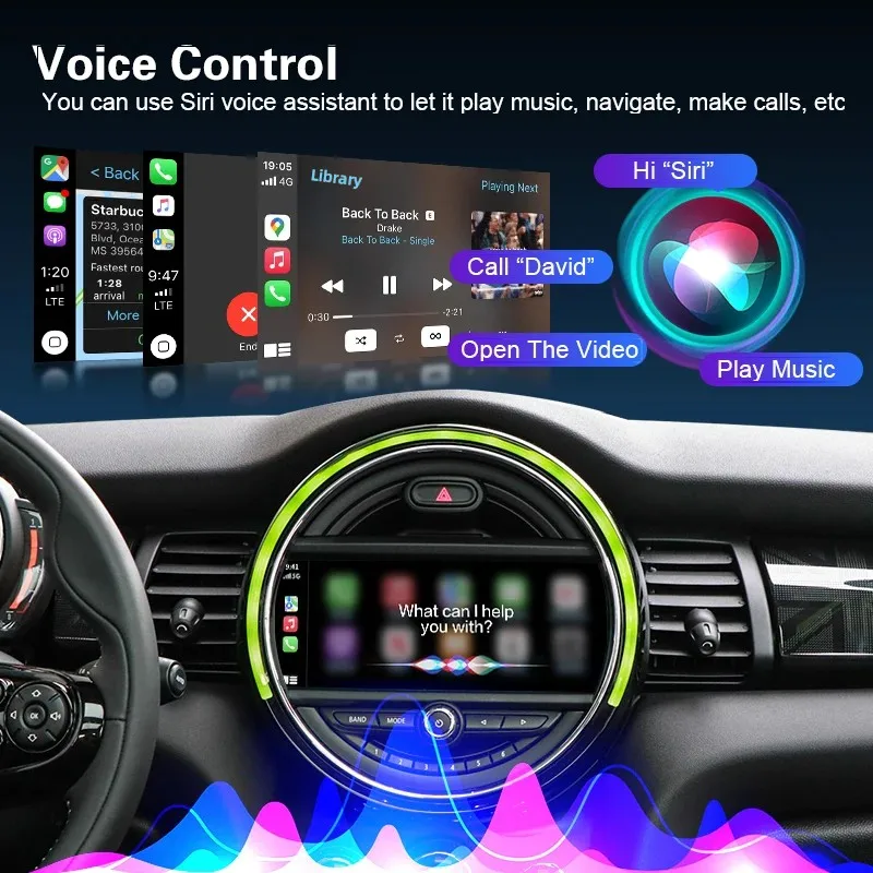 Wireless CarPlay For BMW 1 2 3 4 5 7 Series E70 F10 X1 X3 F25 F26 F48 MINI X4 X5 X6 F56 F15  Android Auto  AirPlay  Mirror Link