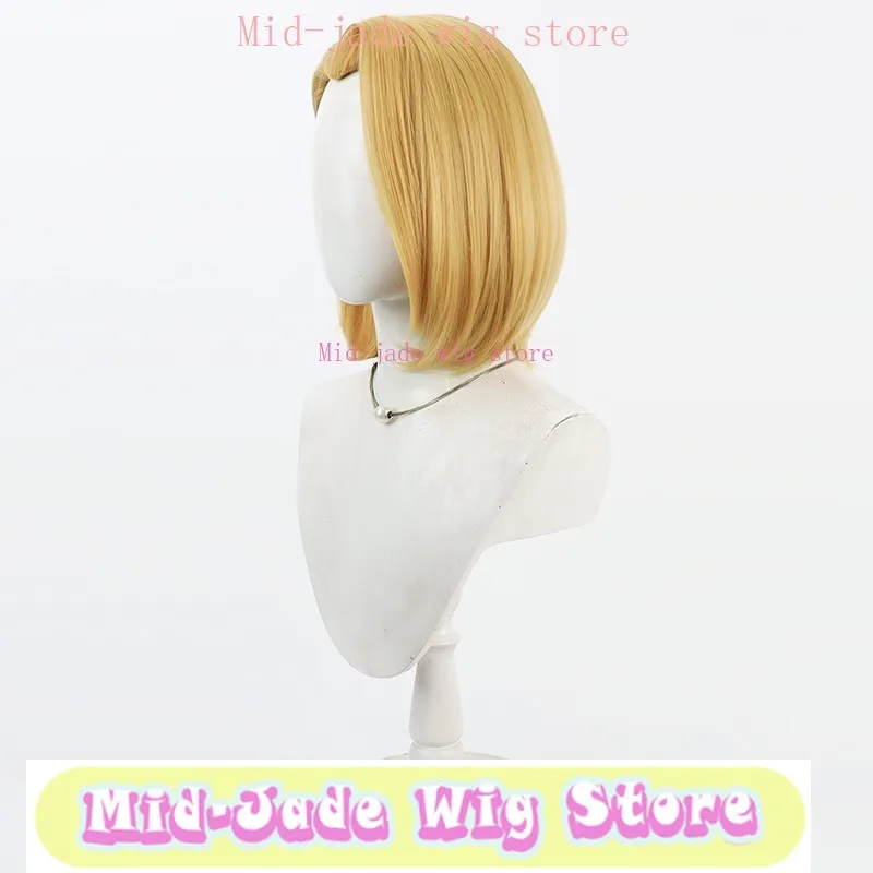 Mann Zhengfeng Emma Frost Cosplay Perücke Emma Frost Weiße Königin Schönheit Halloween Cosplay Party Kostüm Kopfbedeckung Halloween Perücke