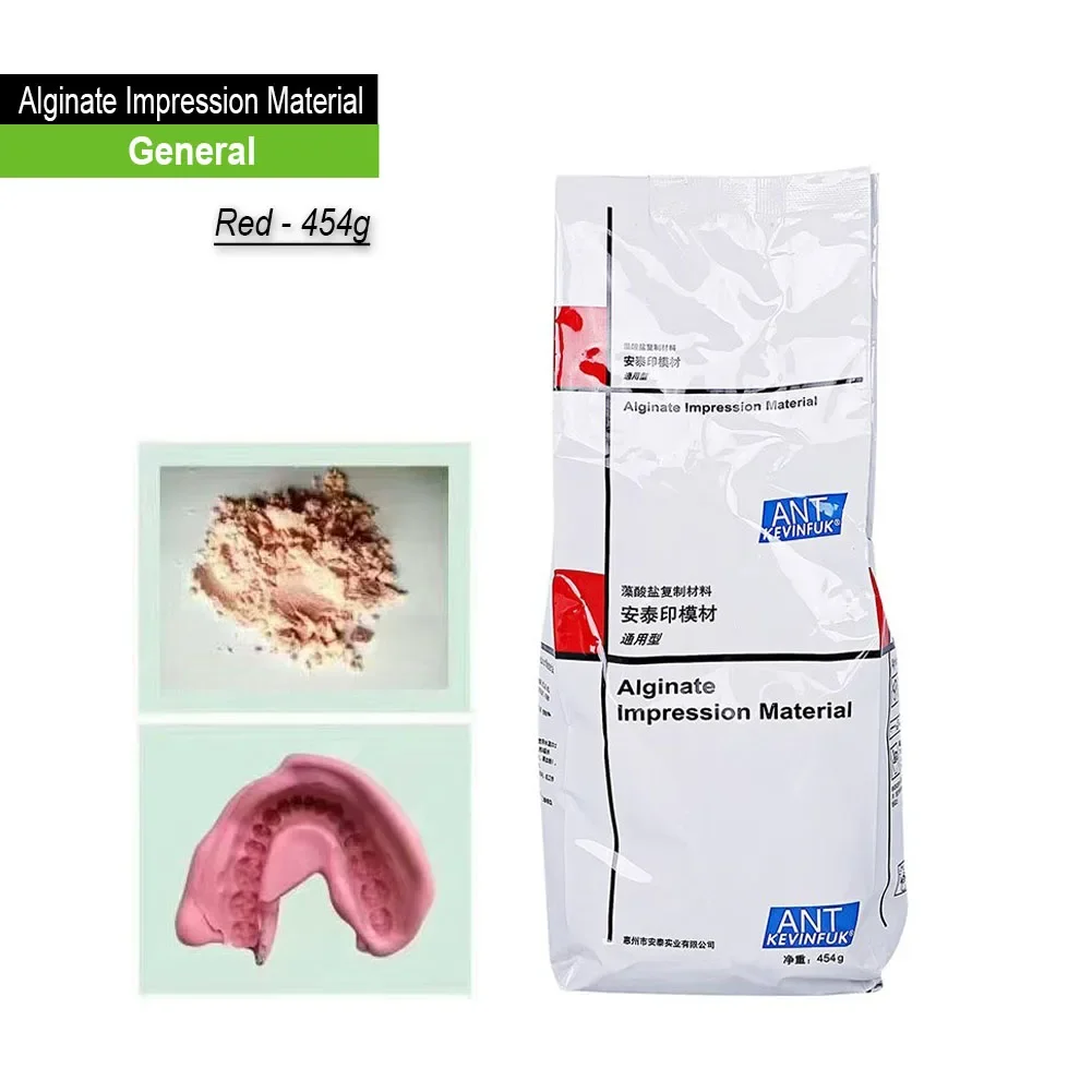 

Dental Alginate Impression Material High Precision Dentistry Denture Mold Plaster Putty Jaw Teeth Model Impressing Gypsum Powder