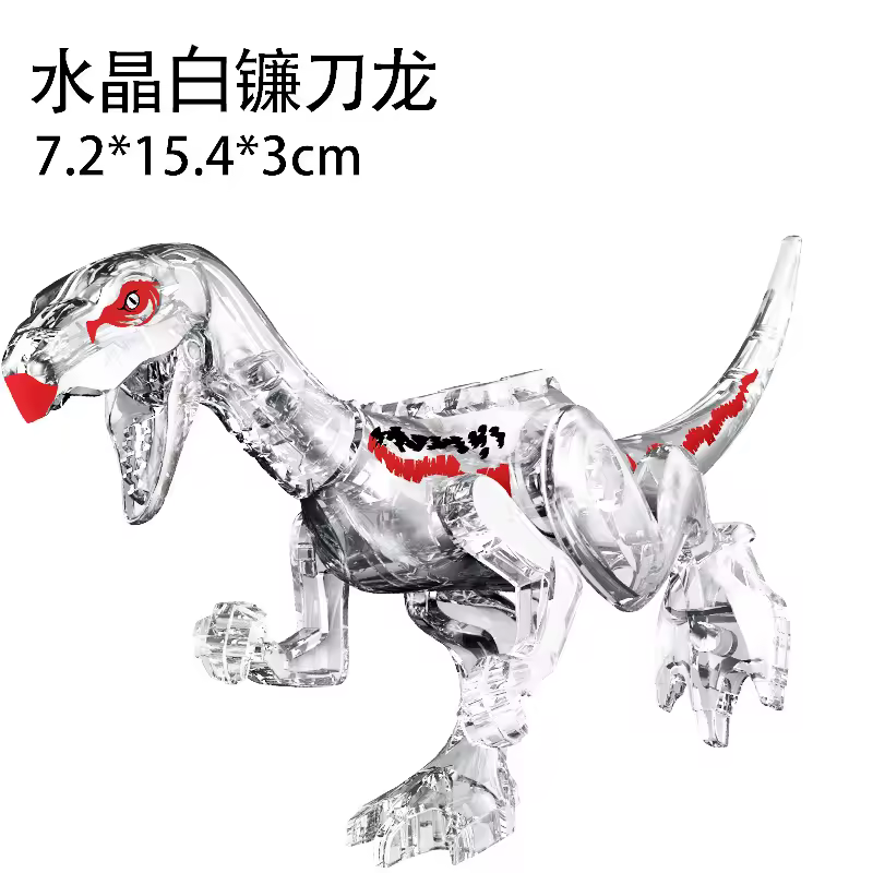 Jurassic World 3 Brutal Raptor Building Blocks Dinosaur Bricks Tyrannosaurus Indominus I-Rex Assemble Toy For Children - Image 42