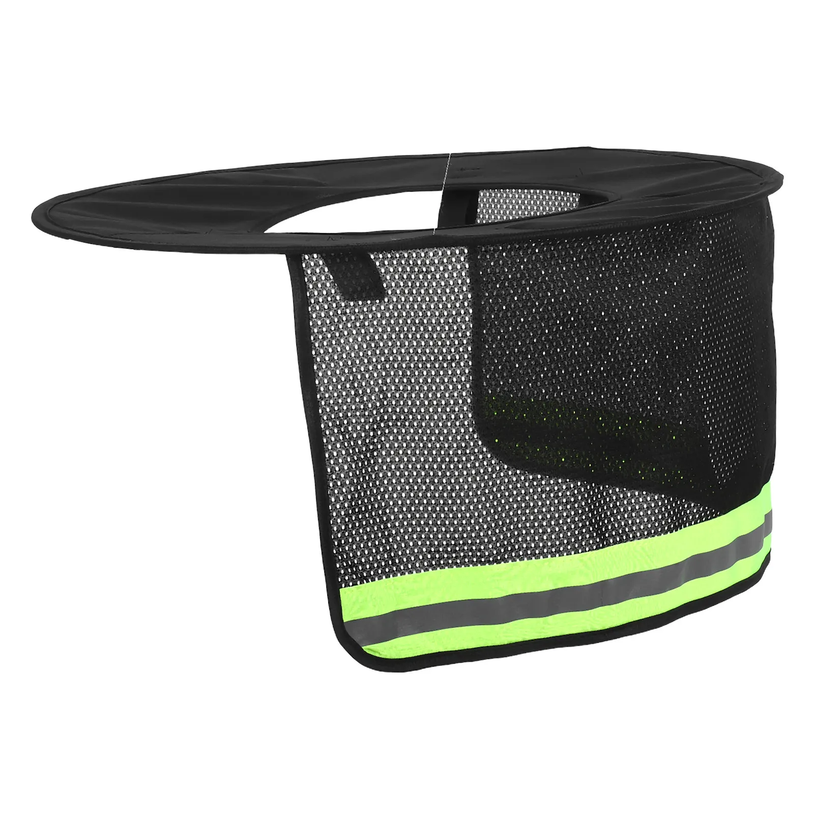 

Hard Hat Sunshade Protector Full Brim Neck Cover High Visibility Safety Accessory for Construction Sites Breathable Mesh