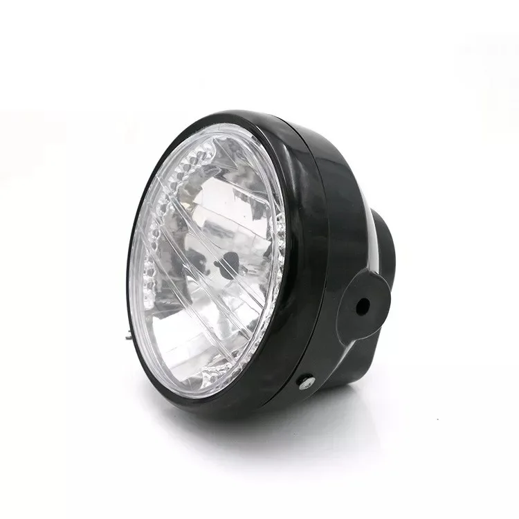 

Motorcycle Headlight LED Headlight Assembly 7-inch Headlight Angel Ring with Steering Function