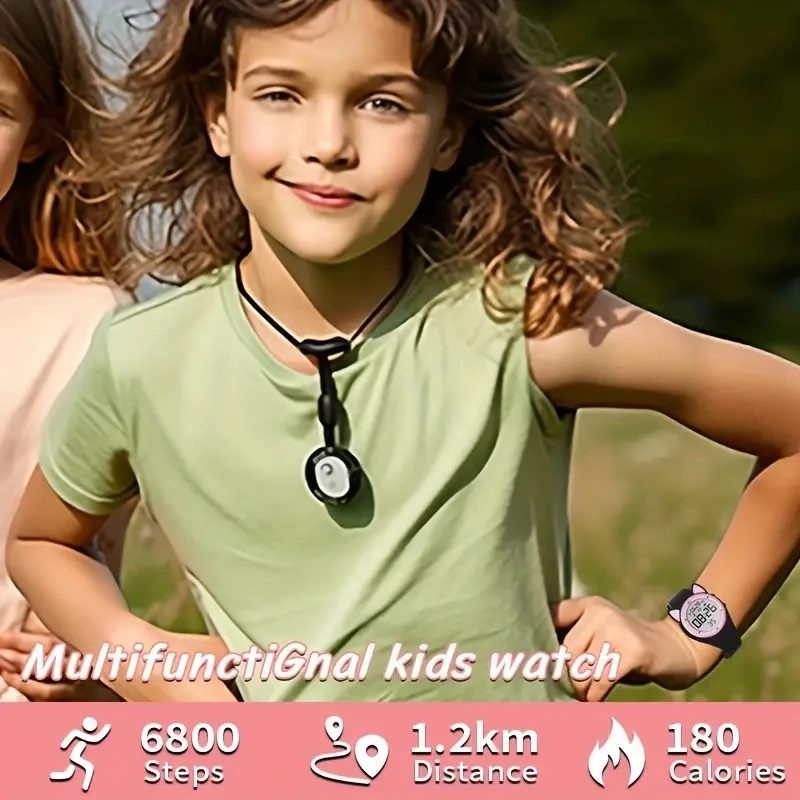 Kids Fitness Tracker Watch Digital Activity  Watch for Kids Ages 3-12 Non-Bluetooth Alarm Calorie Pedometer Wrist Watch for Kids