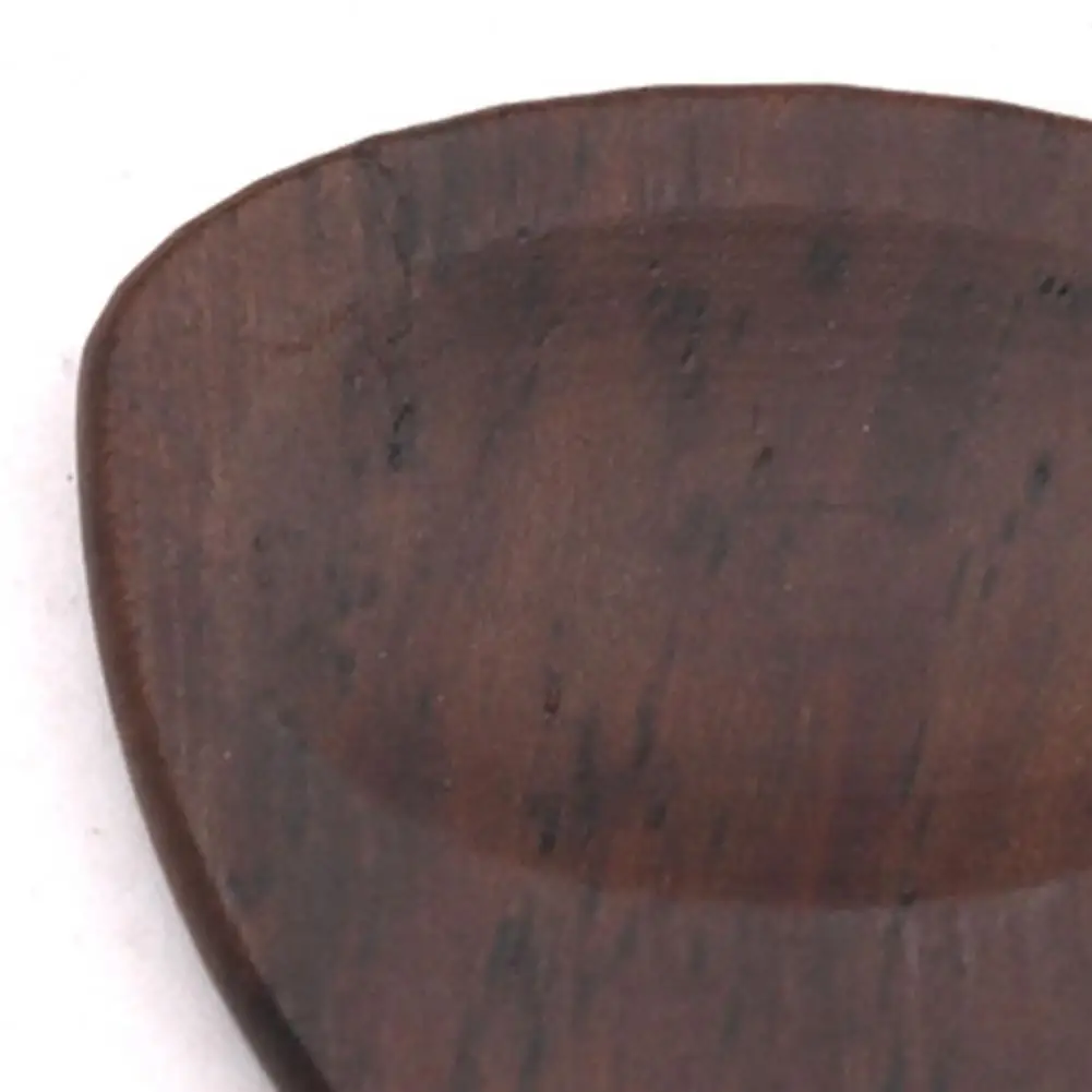 Novice Guitar Pick Handcrafted Wooden Guitar Picks Smooth Surface Burr-free Accessories Compact Portable Guitar for Musicians