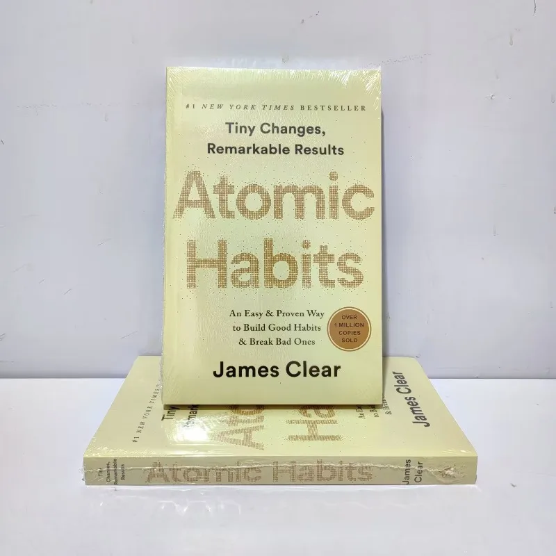 Atomic Habits: Establishing Good Habits, Breaking Habits, English Version Paperback Book