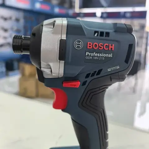 BOSCH GDR 18V-215 Cordless Impact Driver 18V Professional Brushless Impact Drill 1/4" Internal Hexagon Power Tools GDR18V-215