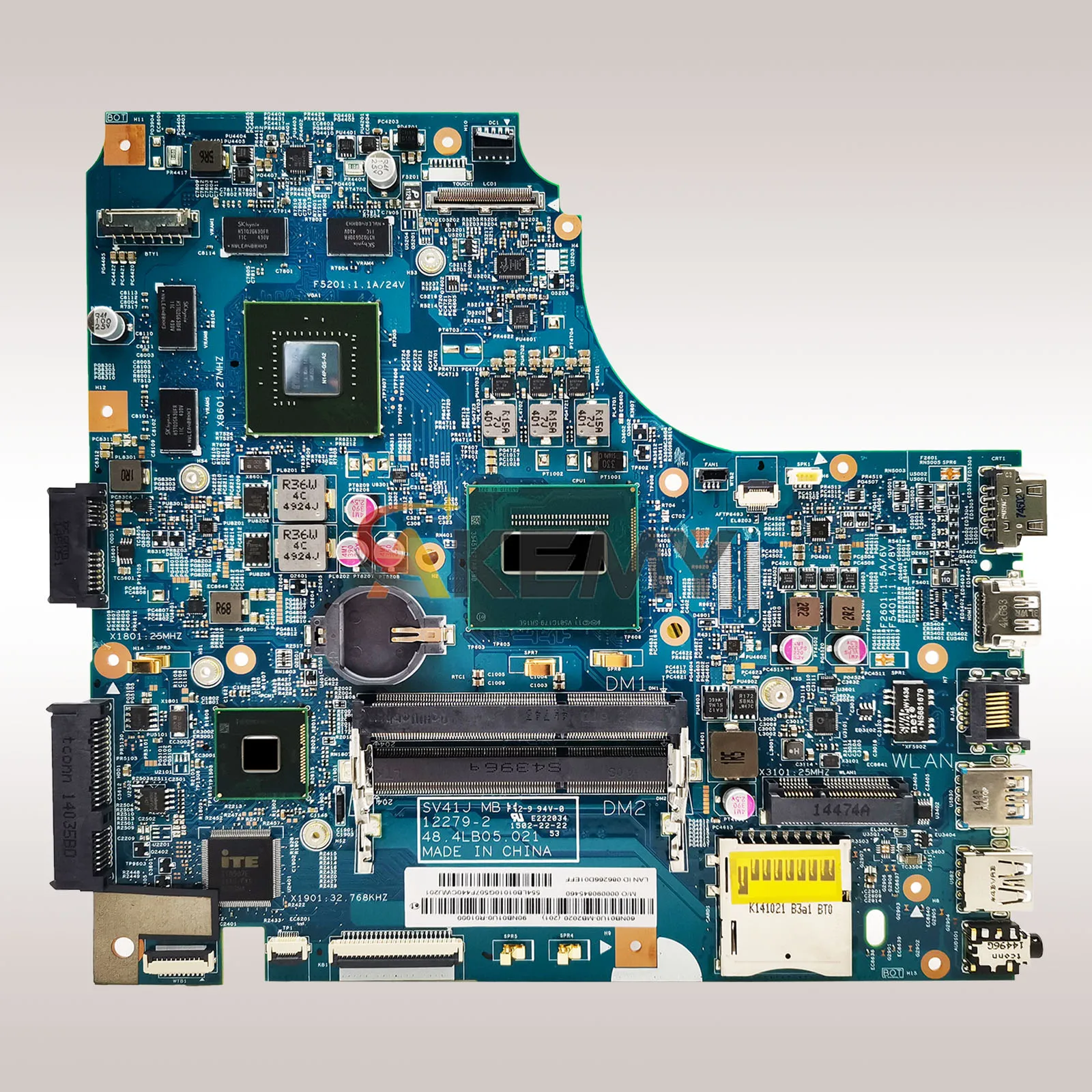 Placa base para ordenador portátil X450JF para ASUS VivoBook K450J SV41J X450J X450JB A450J X450JF X450JN placa base para portátil con CPU i3 i5 i7