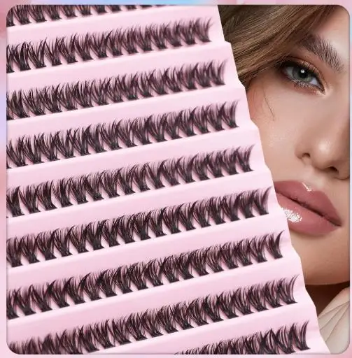 Große Kapazität Super Bunch DIY Cluster Wimpern 8-16mm Mix Charme Stil Wimpern Verlängerung Falsche Wimpern Make-Up werkzeug Russische Volumen