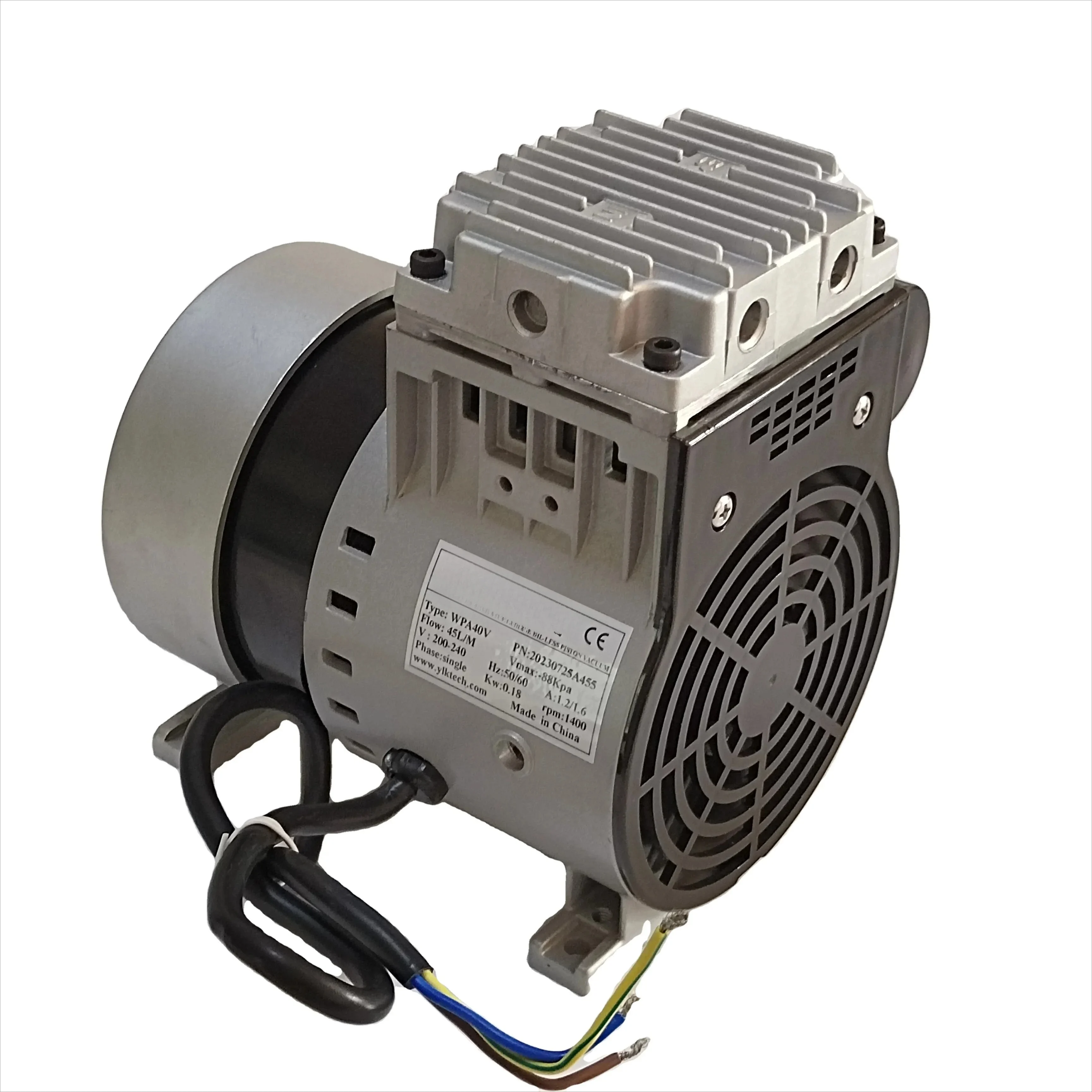 Hot Sale High Quality WPA40P Micro Wobble-L Piston Air Pump Electric Low Pressure for Massage Vacuum Application OEM Supported