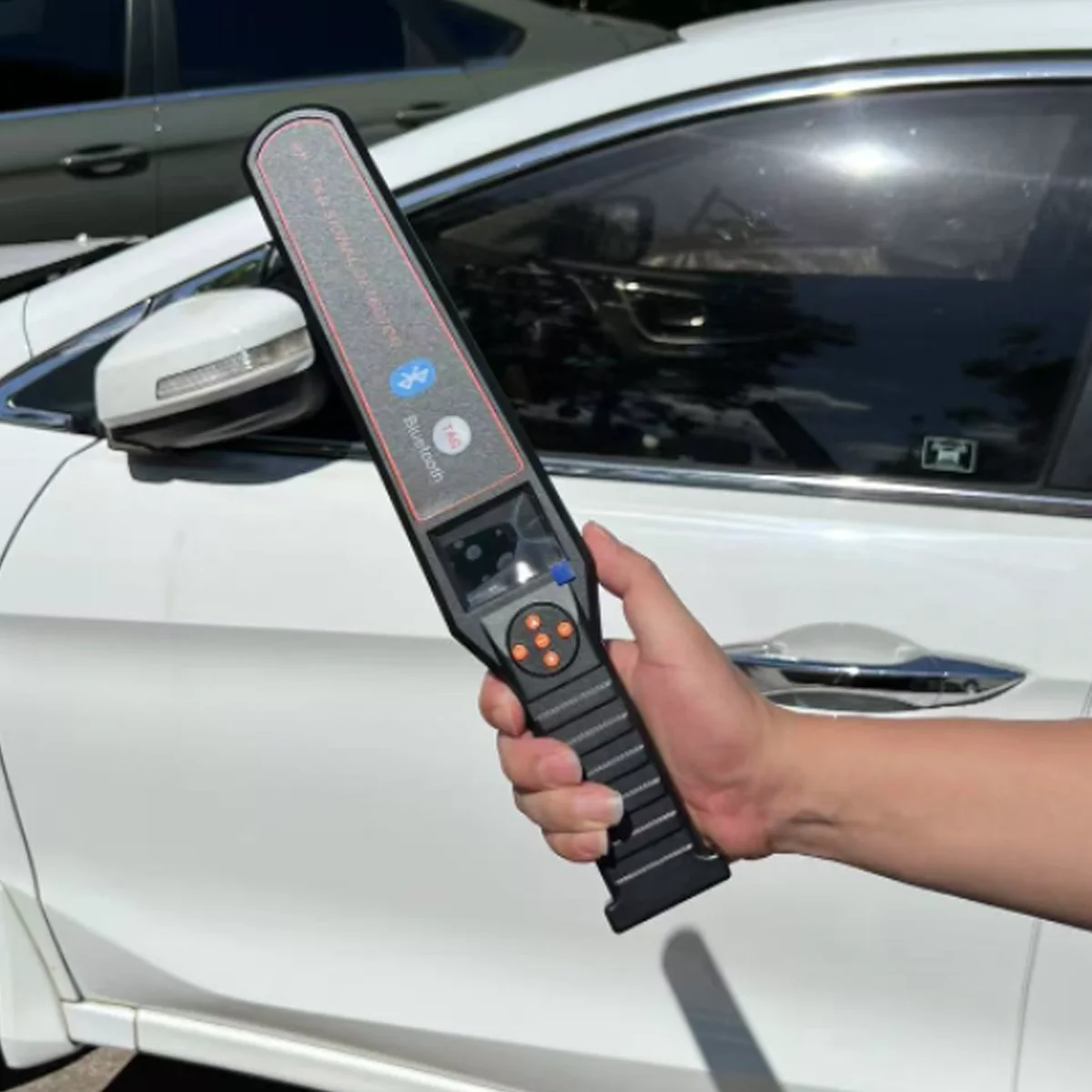 

Handheld DS828 anti spy gadets Detector - Detect Illegal GPS Locators Wireless Cameras in Cars Hotels - Ensure Privacy&Security