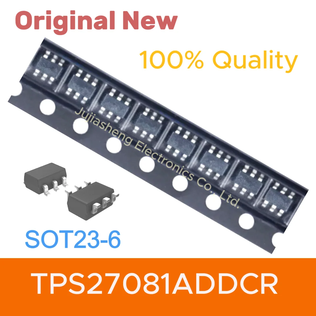 (5-100pcs)TPS27081ADDCR SOT23-6 New original 8V, 3A, 44mΩ Load Switch with Adjustable Rise Time IC integrated circuit transistor