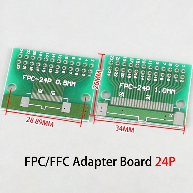 FPC/FFC Flexibles Flachbandkabel-Adapterboard 0,5MM/1,0MM/Abstand bis zu 2,54mm 6P/8P/10P/12P/20P/24P/26P/30P/34P/40P/50P/60P/80P – Detail 14