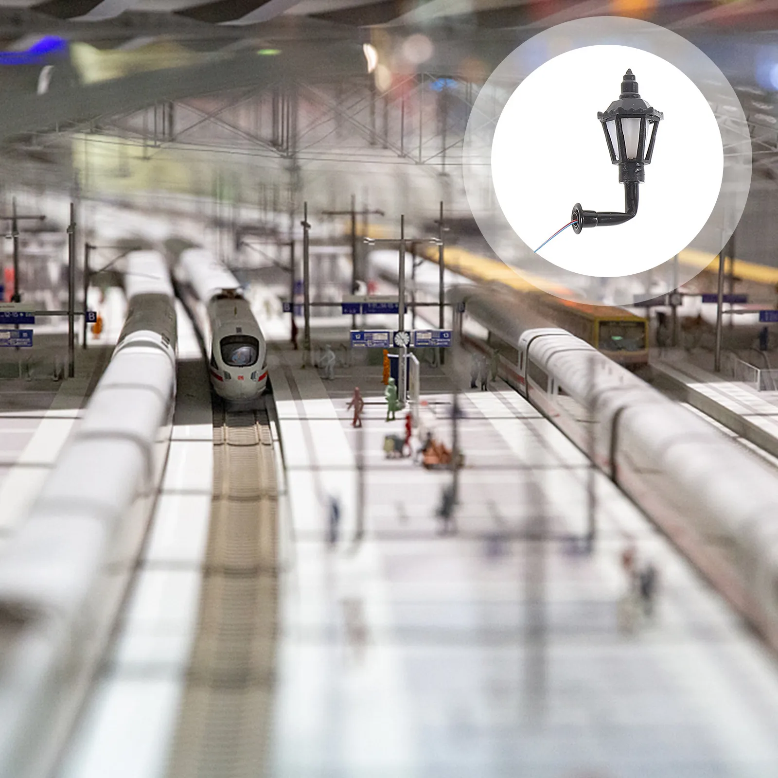 

Набор из 6 миниатюрных декоративных садовых светильников в европейском стиле, яркие цвета, для песочного стола, офиса, микроландшафта, долговечные