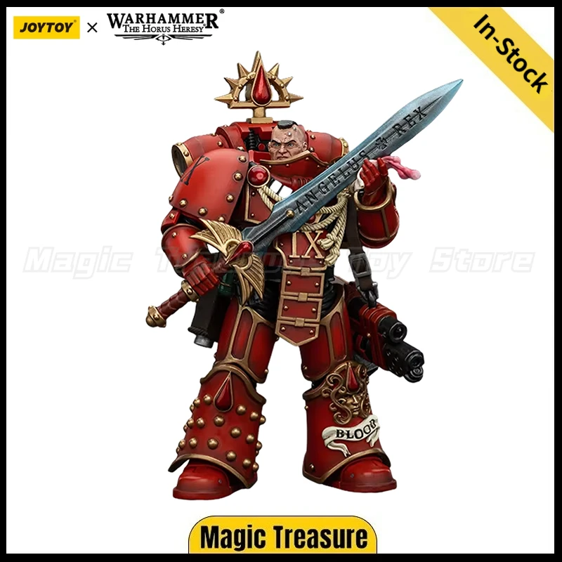 

【In Stock】JOYTOY 1/18 Action Figure Warhammer 40K Blood Angels Raldoron First Captain Anime Toys Collection