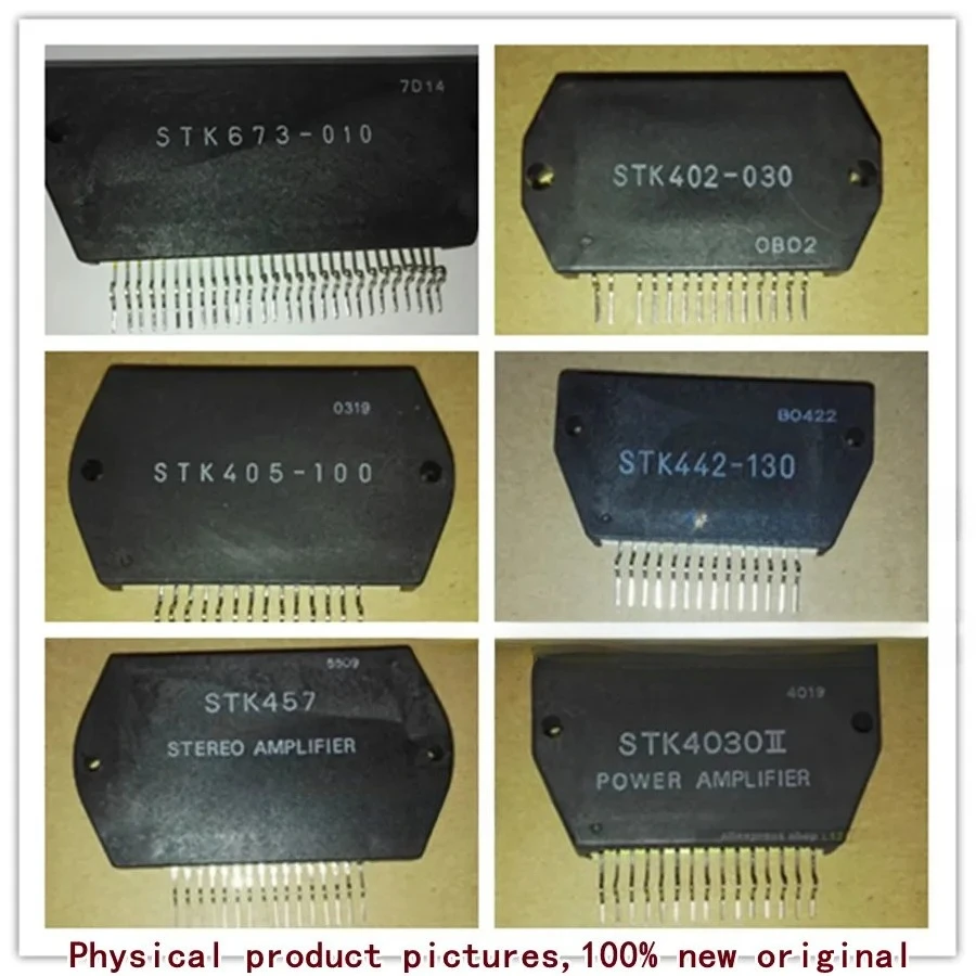 

5 шт. оригинальные чипы STK673-010 STK402-030 STK405-100 STK442-130 STK457 STK4030II для усилителя