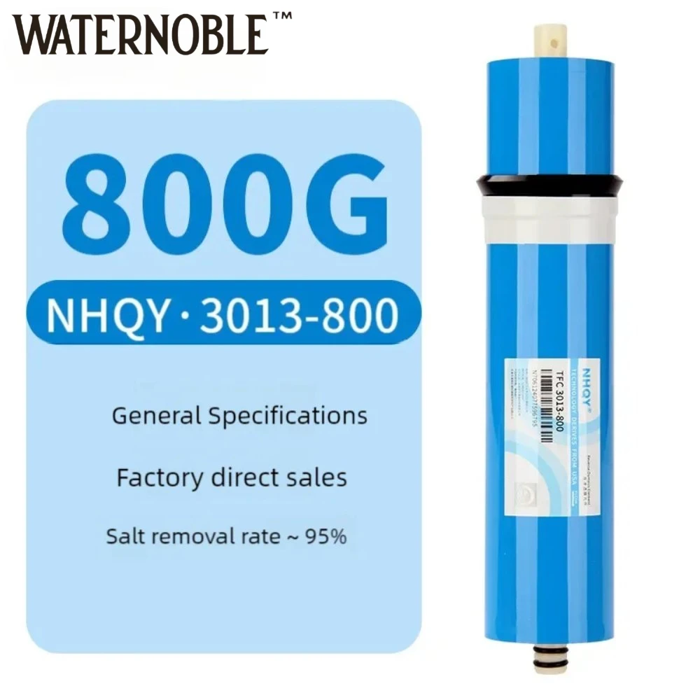 Waternoble Universele RO Membraan Filterelement Voor Omgekeerde Osmose Systeem 75G/100G/400G/600G/800G Huishoudelijke Waterzuiveraar Repl