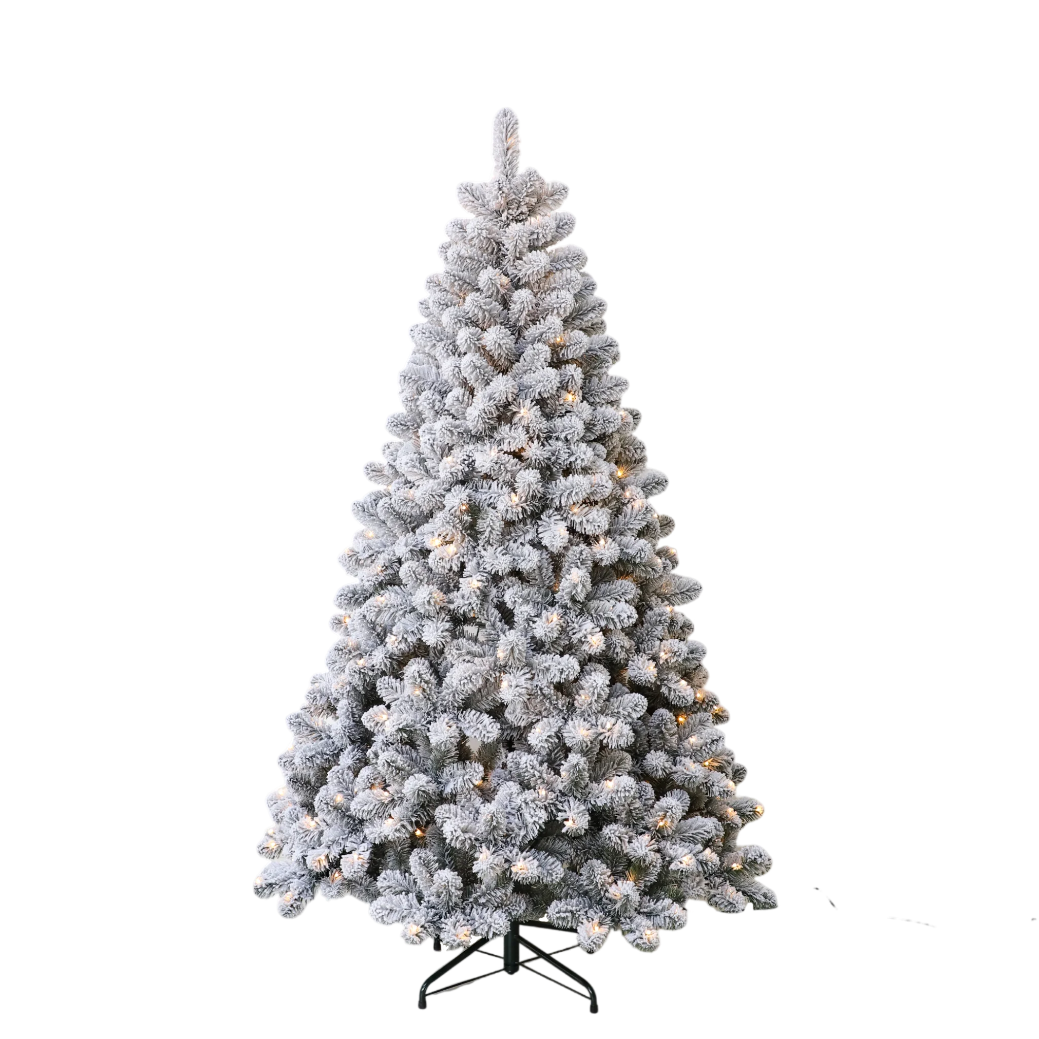 

Artificial Decorative Tree 100% PVC 7ft Snow Christmas Tree Celebration