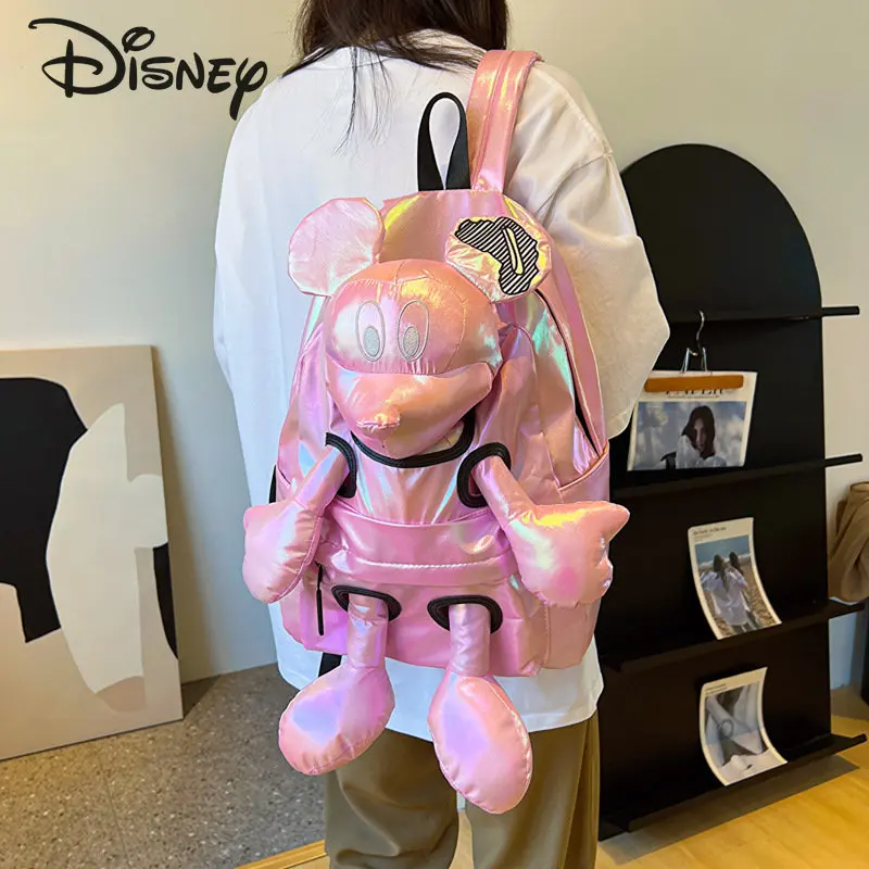 Disney neue Puppe Rucksack Mode hochwertige helle Frauen Rucksack Cartoon lässig vielseitige personal isierte Rucksack