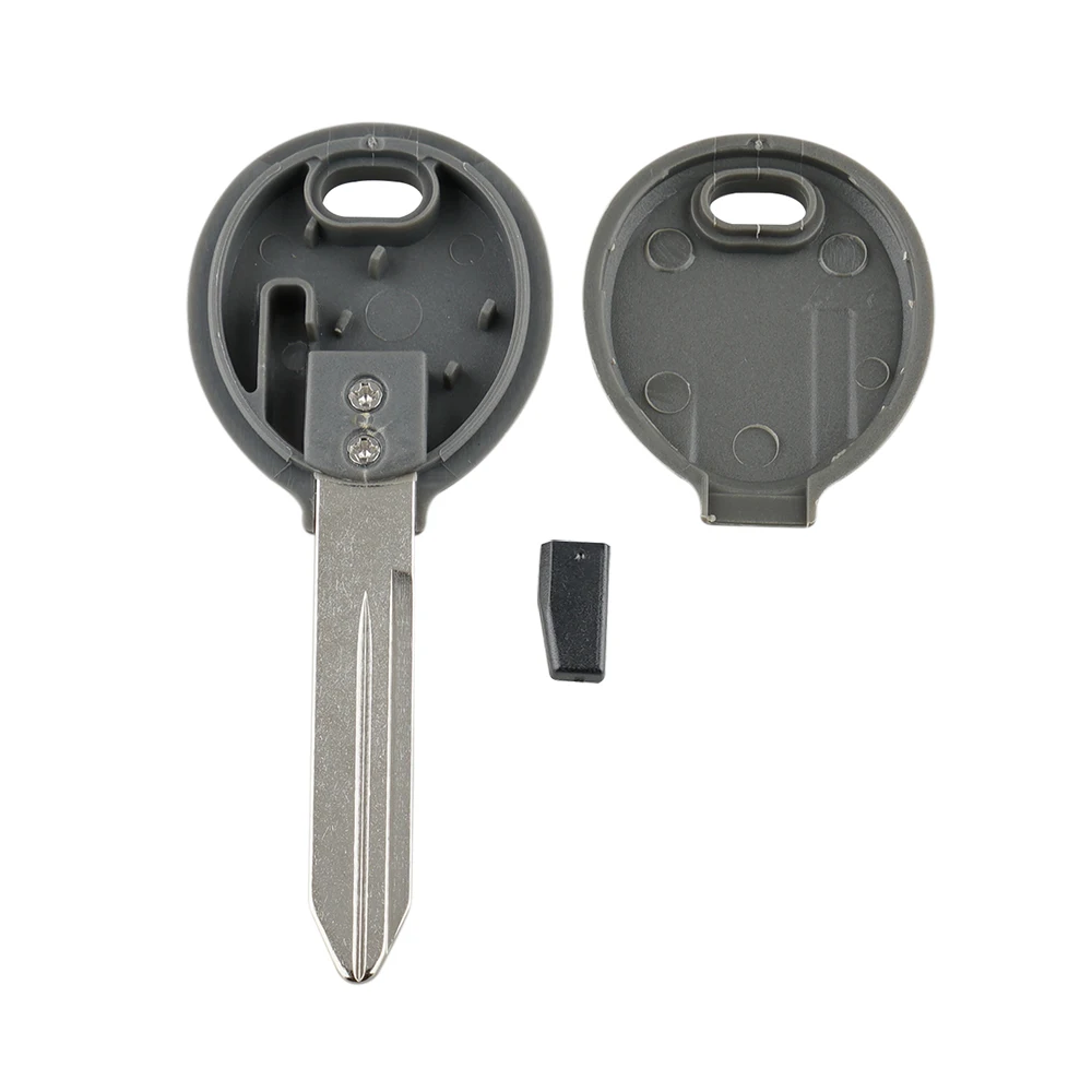 Carcasa de llave de coche en blanco sin cortar, encendido Fob apto para Chrysler Dodge, funda de llave con Chip transpondedor 64 Y160-PT