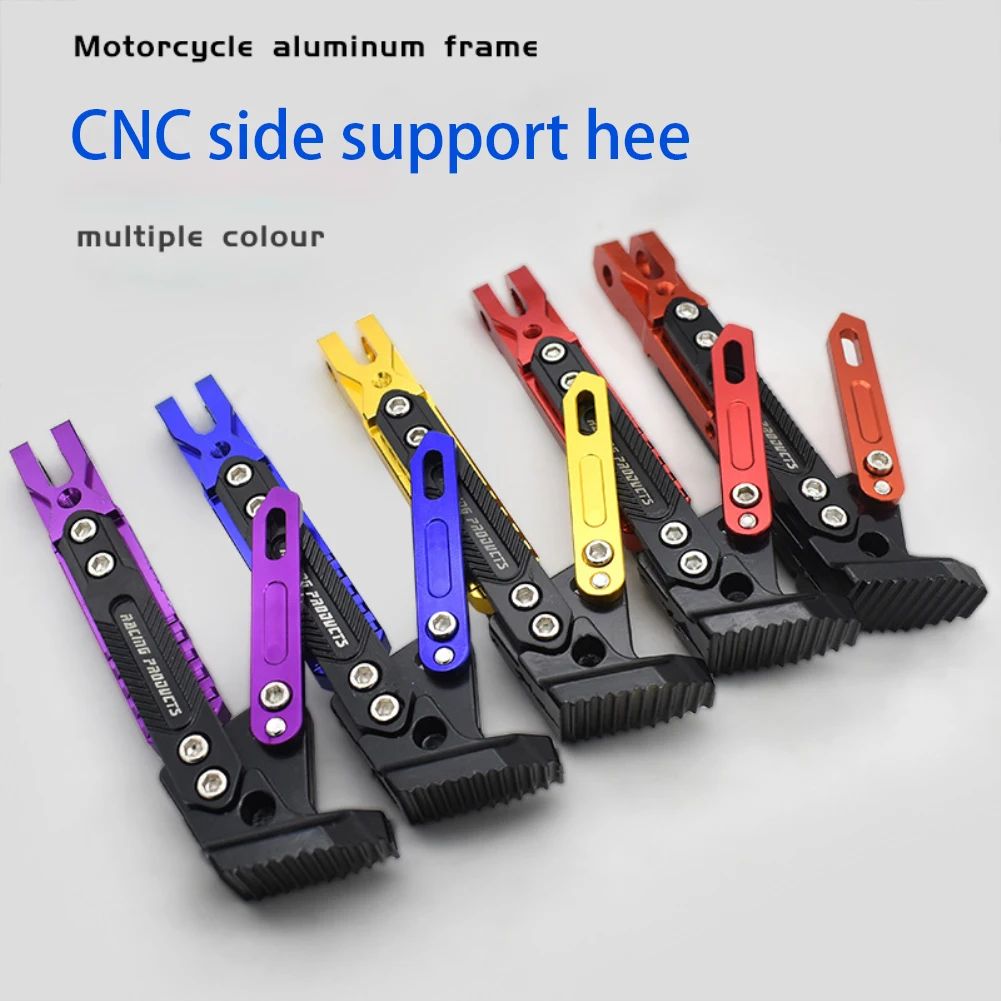 Motorcycle Kickstand Parking Kick Stand Bracket Foot Side Supportor Crutch Holder Dirt Bike Motorbike Accessories Universal