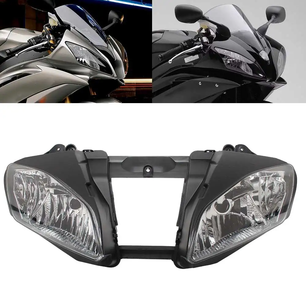 

For Yamaha YZF R6 YZFR6 2006-2007 Motorcycle Headlight Headlamp Shell Custom Head Light Lamps Housing Headlight Assembly Kit