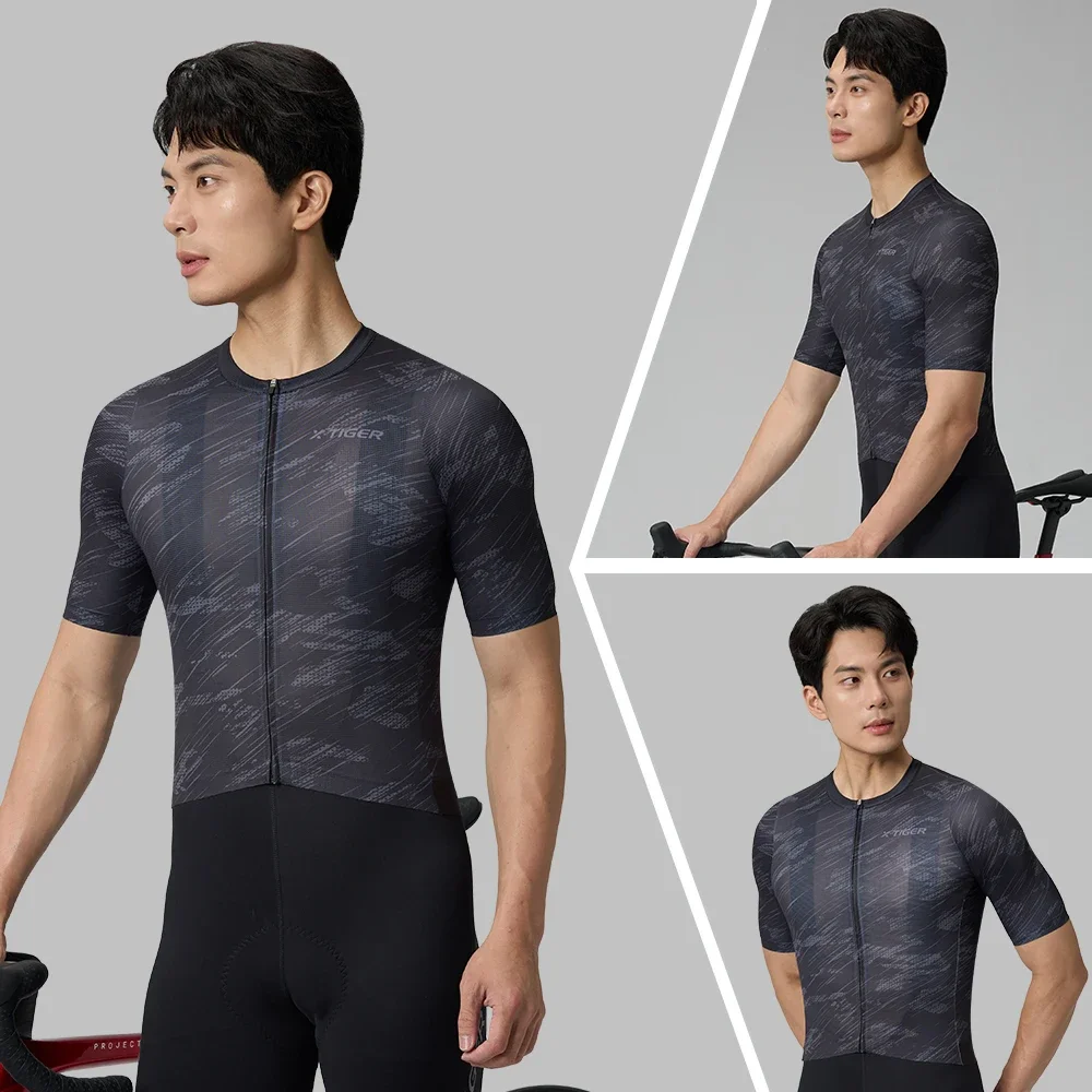 

X-TIGER Cycling Jersey Man Road MTB Bike Short Sleeve Shirt cycling jersey man Anti-UV Bicycle Jersey Clothing Bicycle clothing