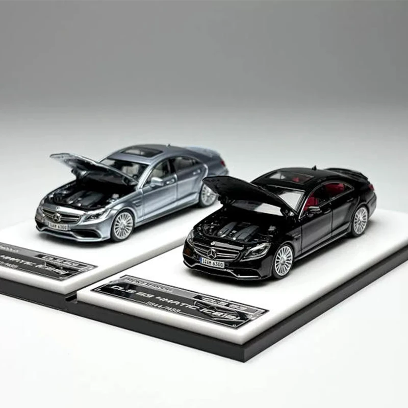 Mortal Diecast 1:64 Scale AMG CLS63 4MATIC Alloy Model Simulation Decoration Hobbies Souvenirs Gifts Collection Static Display
