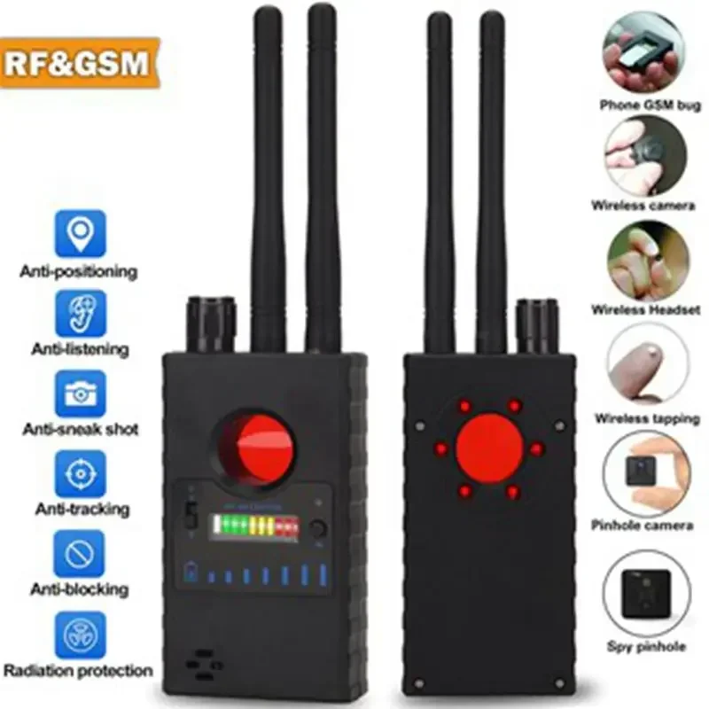 G528 Multifunctionele detectorcamera's Hotels Wifi Mini Cam GSM Audio GPS Tracker RF-signaaldetectie Afluisteren Bescherm privacy