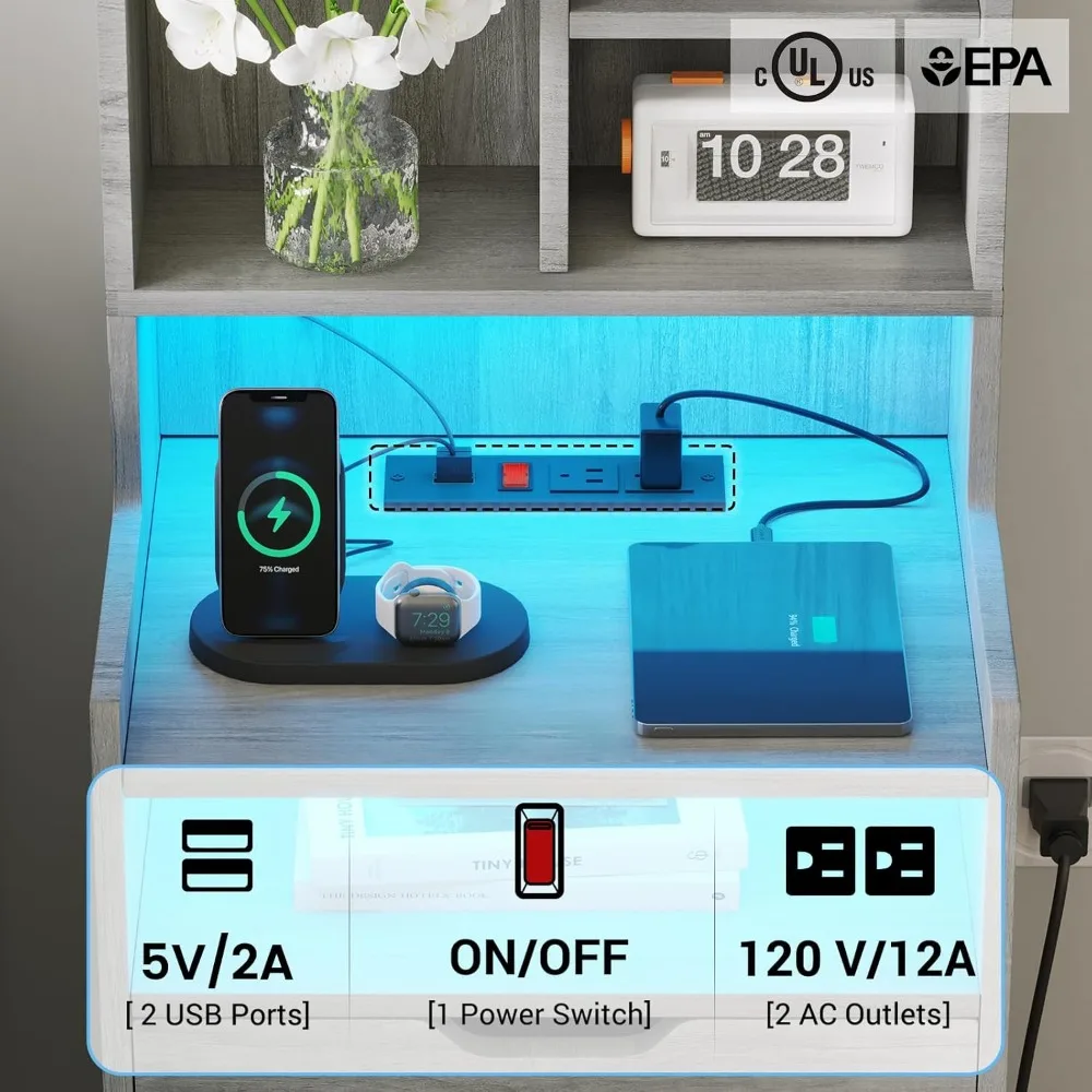 Thumbnail 4 - #3 Latest Bedside Nightstand Tables Offers