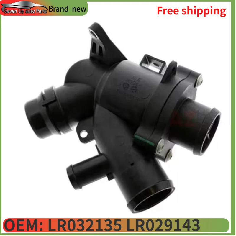 LR032135 LR029143 LR023429 LR010799 C2Z19929 3.0 V6 5.0 V8 Petrol Coolant Thermostat Housing for LAND ROVER Discovery 4 Sport